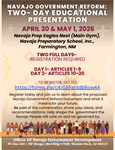 (NM) Two-Day Educational Presentation- April 30-May 01, 2026